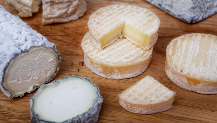 cheese and food from loire valley