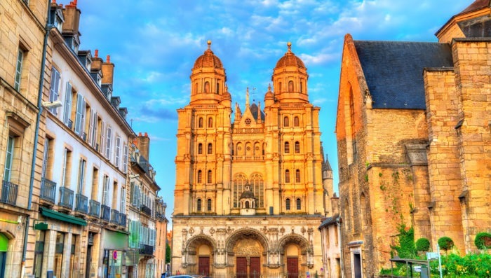 city Dijon and its church