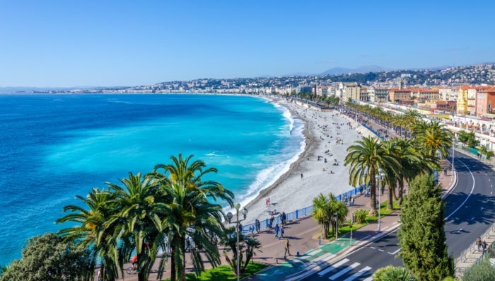 nice france waterfront beach vacation